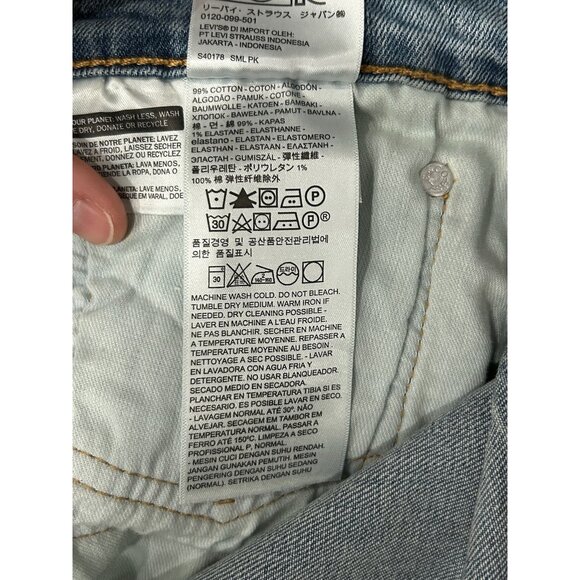 Levis 514 Mens Original Fit Straight Leg Jeans Denim Sz 35x30 - Picture 5 of 8